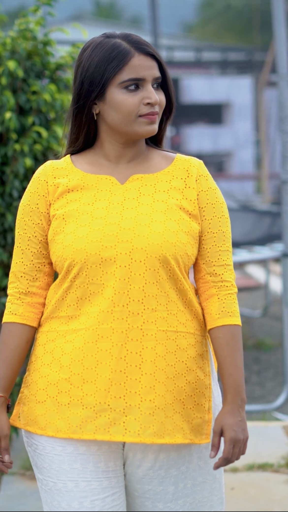 Cotton Hakoba Short Top